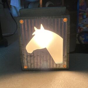 Scentsy Authentic Unbridled Horse Full Size Wax Warmer 6” No Box